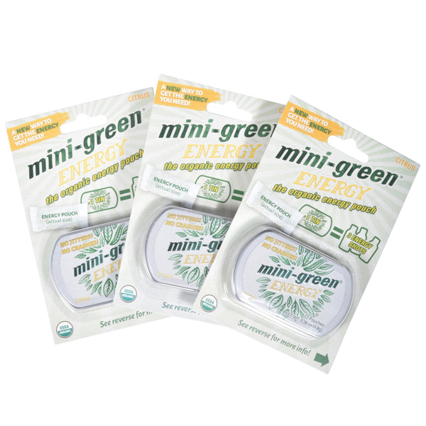 Mini-Green Energy - Citrus (3-Pack)